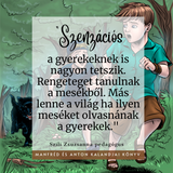 Manfréd és Anton kalandjai – könyv, keményfedeles, 108 oldal