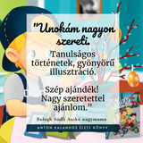 Anton kalandos élete - könyv, keményfedeles, 60 oldal