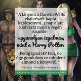 Darwin Wells a Vadak földjén - könyv, keményfedeles, 272 oldal