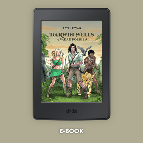 Darwin Wells a Vadak földjén E-könyv