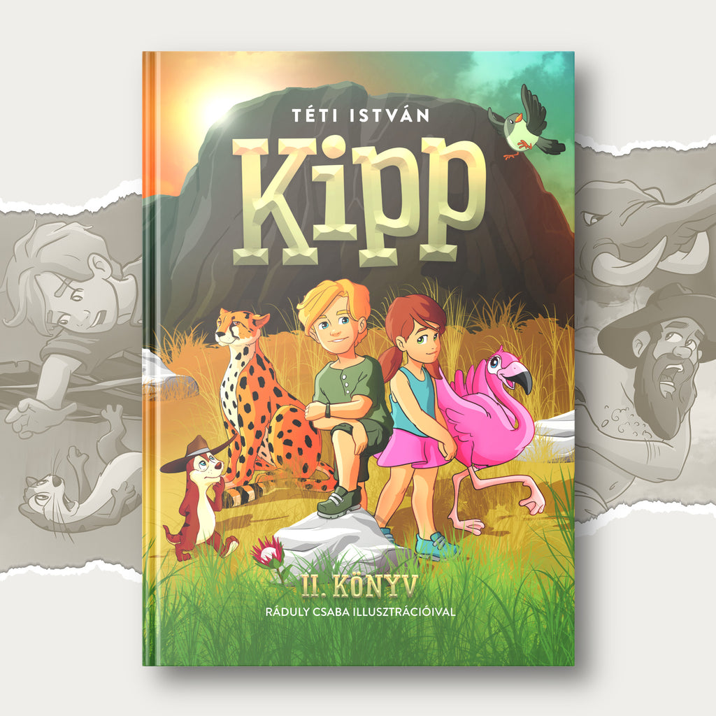 Kipp - II. könyv - könyv, keményfedeles, 92 oldal